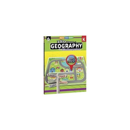 Shell Education 180 Days of Geography Resource Printed Book - Book - Grade K