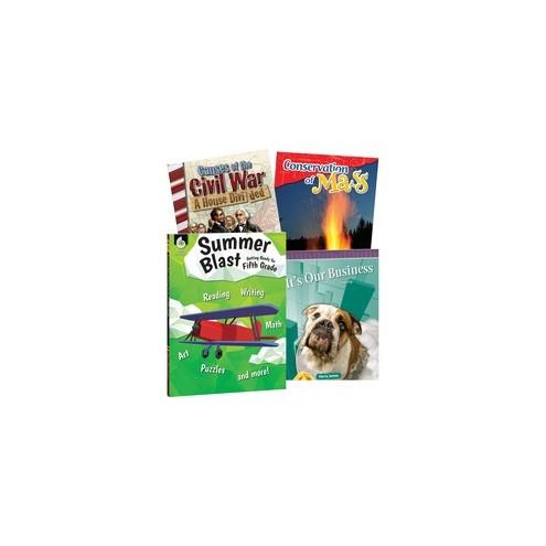 Shell Education Home Summer Grade Level Book Set Printed Book - Book - Grade 5 - Multilingual