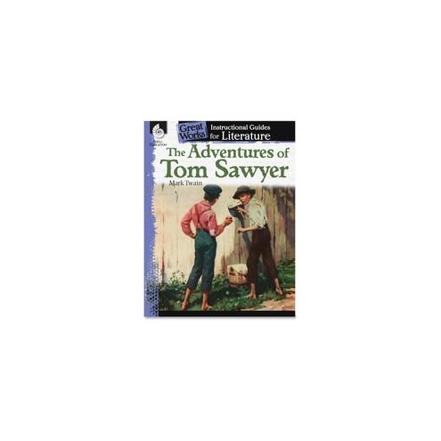 Shell Education Adventures Tom Sawyer Instruction Guide Printed Book by Mark Twain - Shell Educational Publishing Publication - Book - Grade 4-8