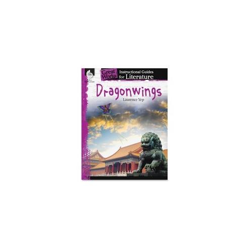 Shell Education Grade 4-8 Dragonwings Instructional Guide Printed Book by Laurence Yep - Shell Educational Publishing Publication - Book - Grade 4-8