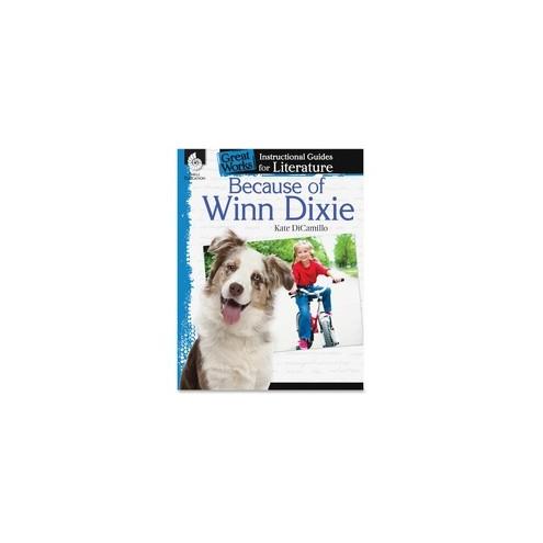 Shell Education Because of Winn Dixie Guide Book Printed Book by Kate DiCamillo - Shell Educational Publishing Publication - Book - Grade 3-5