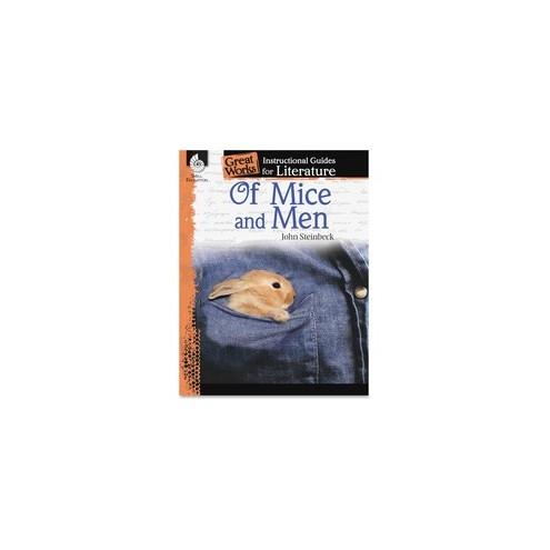 Shell Education Grade 9-12 Of Mice/Men Instruction Guide Printed Book by John Steinbeck - Shell Educational Publishing Publication - Book - Grade 9-12