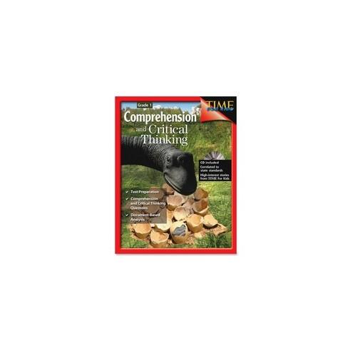 Shell Education Grade 1 Comprehension/Critical Thinking Book Printed/Electronic Book - Shell Educational Publishing Publication - Book, CD-ROM - Grade 1 - English