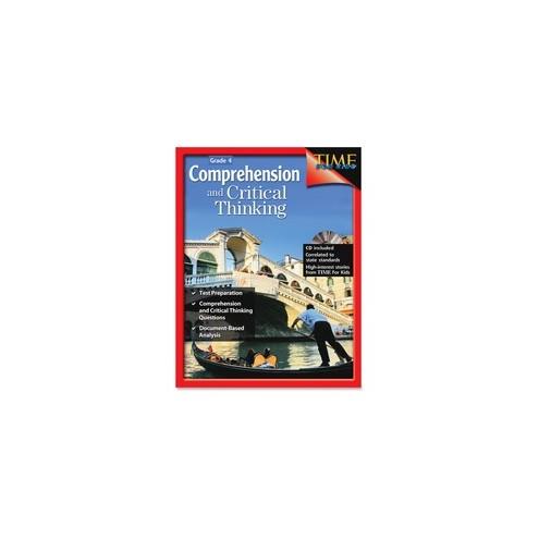 Shell Education Grade 4 Comprehension/Critical Thinking Book Printed/Electronic Book by Greathouse Lisa. - Shell Educational Publishing Publication - Book, CD-ROM - Grade 4 - English