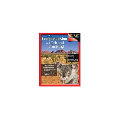 Shell Education Grade 6 Comprehension/Critical Thinking Book Printed/Electronic Book by Acosta, Jamey - Shell Educational Publishing Publication - Book, CD-ROM - Grade 6 - English