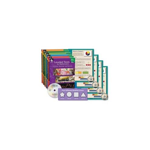 Shell Education Mathematics Leveled Texts Book Set Printed/Electronic Book - Shell Educational Publishing Publication - Book, CD-ROM