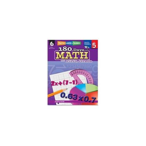 Shell Education Education 18 Days of Math for 5th Grade Book Printed/Electronic Book by Jodene Smith - Shell Educational Publishing Publication - April 2011 - Book, CD-ROM - Grade 5 - English