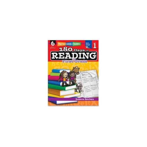 Shell Education Education 18 Days of Reading 1st-Grade Book Printed/Electronic Book by Suzanne Barchers, Ed.D. - Shell Educational Publishing Publication - CD-ROM, Book - Grade 1