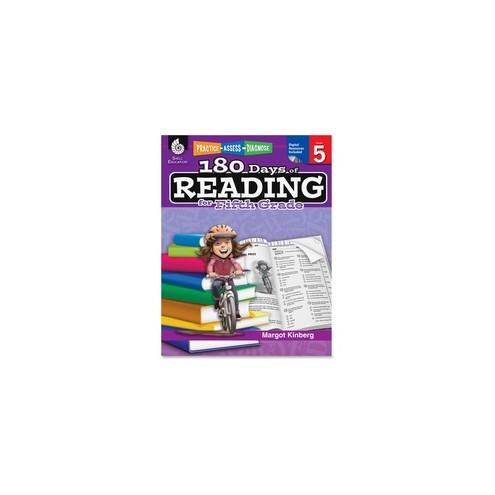 Shell Education Education 18 Days of Reading 5th-Grade Book Printed/Electronic Book by Margot Kinberg - Shell Educational Publishing Publication - CD-ROM, Book - Grade 5 - English