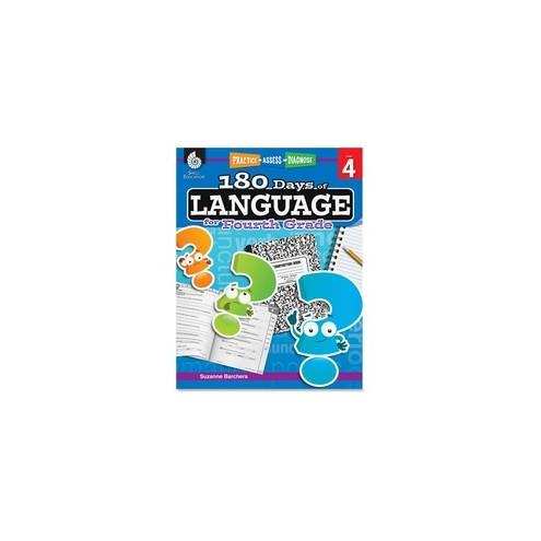 Shell Education Education 18 Days/Language 4th-grade Book Printed Book by Suzanne Barchers - Shell Educational Publishing Publication - Book - Grade 4 - English