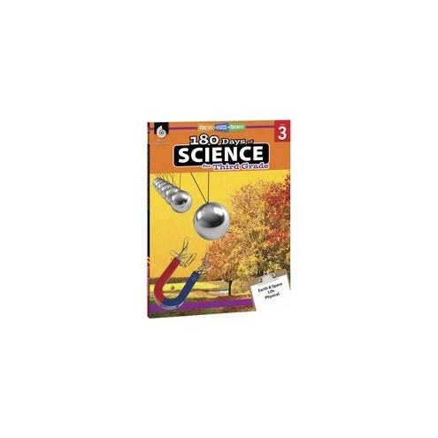 Shell Education 180 Days of Science Resource Book Printed Book - Book - Grade 3