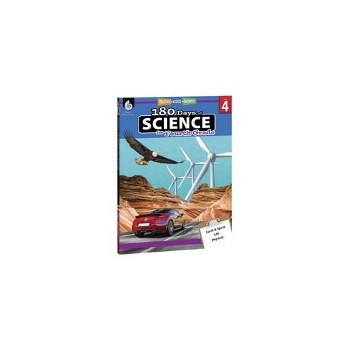 Shell Education 180 Days of Science Resource Book Printed Book - Book - Grade 4
