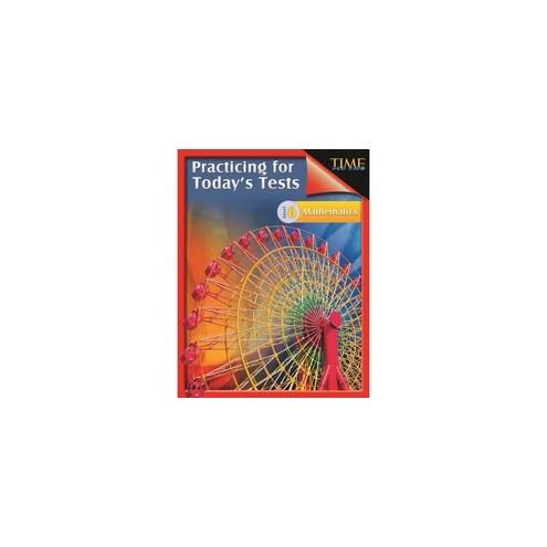 Shell Education Math Practice Tests - Level 6 Printed Book - Book - Grade 6