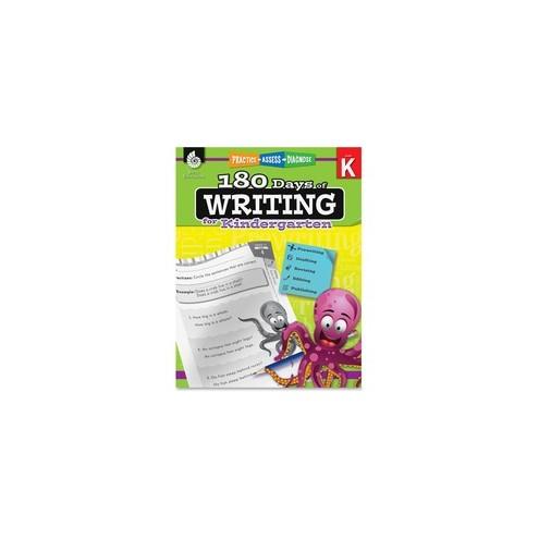 Shell Education Grade K 180 Days of Writing Book Printed Book - Shell Educational Publishing Publication - Book - Grade K