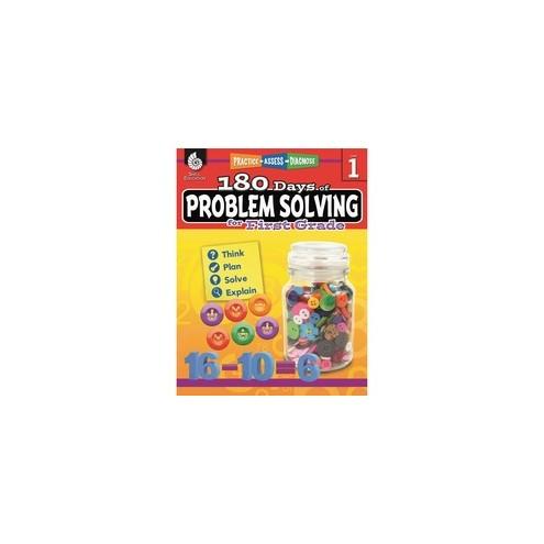 Shell Education 180 Days of Problem Solving for First Grade Printed Book - Book - Grade 1