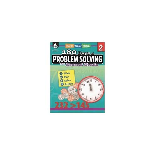 Shell Education 180 Days of Problem Solving for Second Grade Printed Book - Book - Grade 2