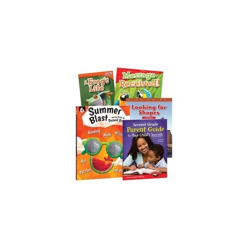 Shell Education Learn-At-Home Grade 2 Summer Bundle Printed Book by Suzanne I. Barchers, Jodene Smith - Book - Grade 1-2 - Multilingual