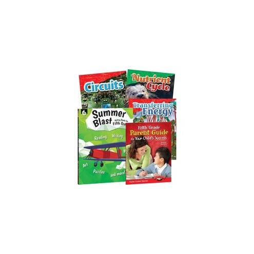 Shell Education Learn-At-Home Grade 5 Summer Bundle Printed Book by Suzanne I. Barchers, Wendy Conklin - Book - Grade 4-5 - Multilingual