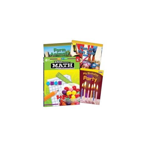 Shell Education Learn-At-Home Grade Level Math Bundle Printed Book - Book - Grade K