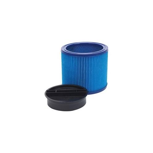 Shop-Vac Ultra-Web Cartridge Filter - 4 / Carton - Blue, Black