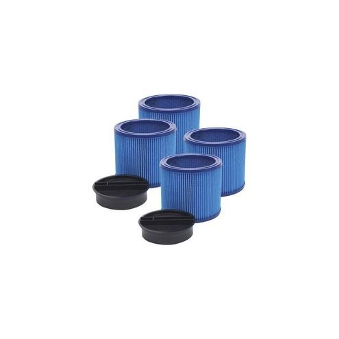 Shop-Vac Ultra-Web Cartridge Filter - 1 Each - Blue, Black