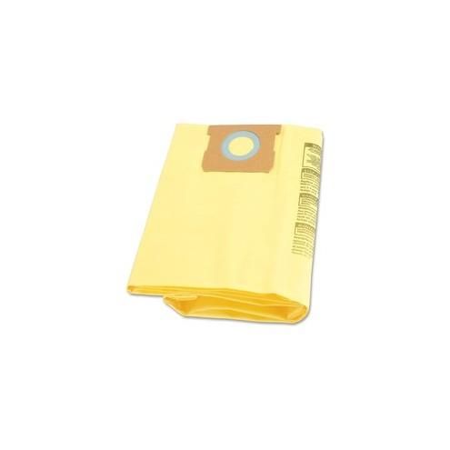 Shop-Vac 5-8 gal High-eff Collection Filter Bags - 5 / Carton - 8 gal - Yellow