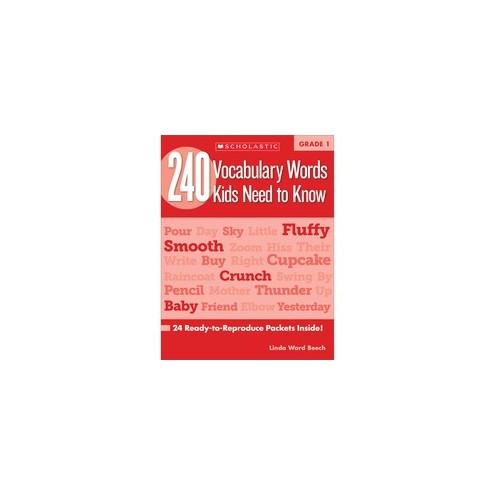 Scholastic Res. Grade 2 Vocabulary 240 Words Book Printed Book by Mela Ottaiano - Scholastic Teaching Resources Publication - Book - Grade 2 - English