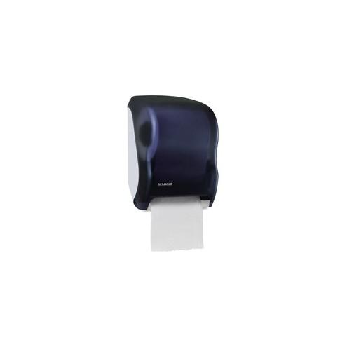 San Jamar Tear-N-Dry Universal Towel Dispenser - Roll Dispenser - 1 x Roll - 16.5" Height x 11.8" Width x 9.3" Depth - Black