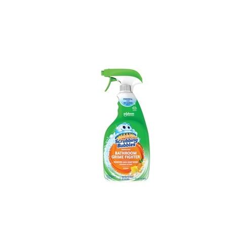 Scrubbing Bubbles&reg; Grime Fighter Spray - Spray - 32 fl oz (1 quart) - Fresh Citrus Scent - 1 Each - Green