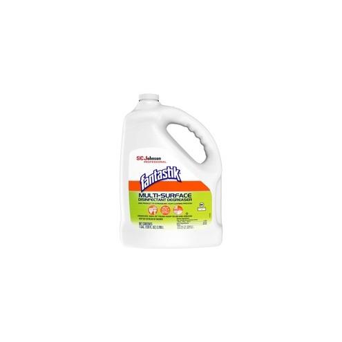 fantastik Disinfectant Degreaser - Spray - 128 fl oz (4 quart) - Fresh Scent - 1 Each - White