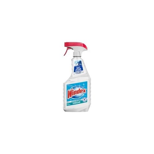 Windex&reg; Vinegar MultiSurface Spray - Spray - 23 fl oz (0.7 quart) - Clean & Fresh Scent - 8 / Carton - Clear