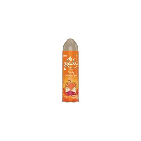 SC Johnson Toasty Pumpkin Spice Air Spray - Spray - 8 fl oz (0.3 quart) - Toasty Pumpkin Spice - 12 / Carton - Long Lasting, Odor Neutralizer