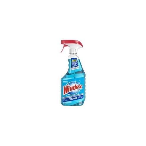 Windex Original Glass Cleaner - Spray - 23 fl oz (0.7 quart) - 8 / Carton - Blue