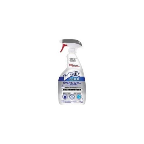 fantastik Max Oven & Grill Cleaner - Foam Spray - 32 fl oz (1 quart) - 8 / Carton - Clear