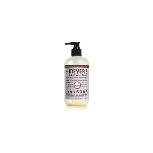 Mrs. Meyer's Hand Soap - Lavender Scent - 12.5 fl oz (369.7 mL) - Dirt Remover, Grime Remover - Hand - Multicolor - Non-drying, Paraben-free, Phthalate-free, Cruelty-free - 1 Each