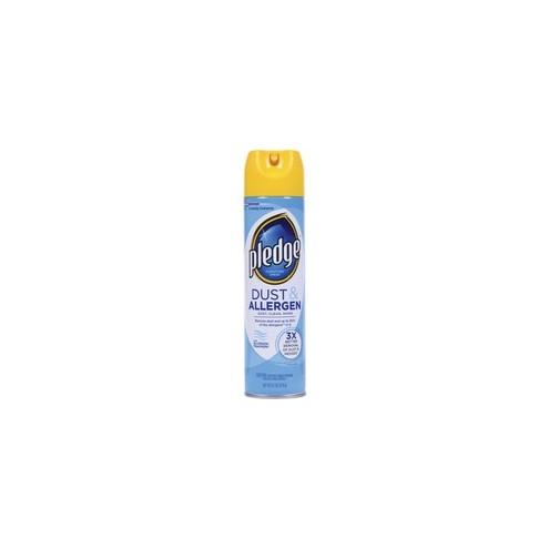 Pledge Dust and Allergen Furniture Spray, 9.7 oz - Aerosol - 9.7 fl oz (0.3 quart) - 1 / Each - Off White