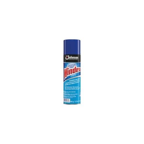 Windex Foam Glass Cleaner - Foam Spray - 19.7 fl oz (0.6 quart) - 1 Each - White