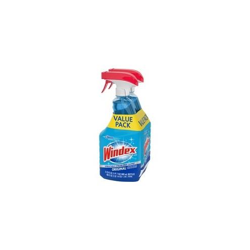 Windex&reg; Original Glass Cleaner Value Pack - Ready-To-Use Spray - 23 fl oz (0.7 quart) - Bottle - 6 / Carton - Blue