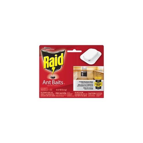 Raid Ant Baits - Ants - Clear - 4 / Pack