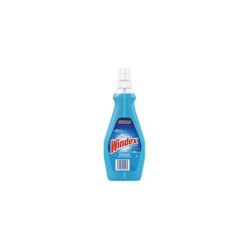 Windex&reg; Original Glass Cleaner 12 fl oz - Ready-To-Use Spray - 12 fl oz (0.4 quart) - Fresh Scent - 12 / Carton - Blue