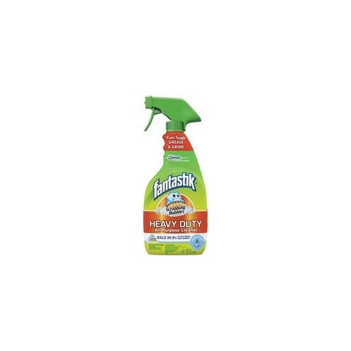 Scrubbing Bubbles Diversey Fantastik Cleaner - Ready-To-Use Spray - 32 fl oz (1 quart) - Fresh ScentBottle - 8 / Carton - Clear