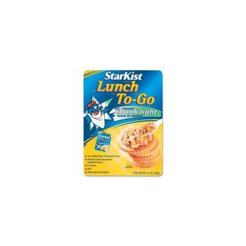 StarKist Lunch To-Go Tuna Kit - Low Calorie - 1 - 4.50 oz - 12 / Carton