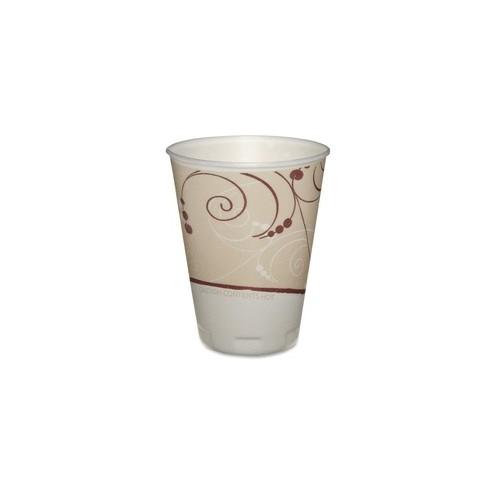 Solo Thin-wall Foam Cups - 12 fl oz - 300 / Carton - Beige - Foam - Beverage, Hot Drink, Cold Drink