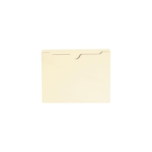 Smead File Jackets - Letter - 8 1/2" x 11" Sheet Size - 11 pt. Folder Thickness - Manila - Manila - 1.28 oz - Recycled - 100 / Box