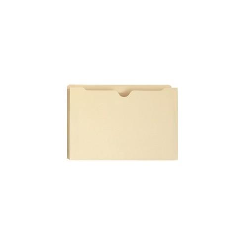 Smead File Jackets - Legal - 8 1/2" x 14" Sheet Size - 1" Expansion - 11 pt. Folder Thickness - Manila - Manila - 2.05 oz - Recycled - 50 / Box