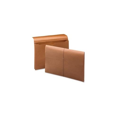 Smead 100 Pct Recycled Redrope Wallet - Legal - 8 1/2" x 14" Sheet Size - 2" Expansion - Redrope - Recycled - 10 / Box