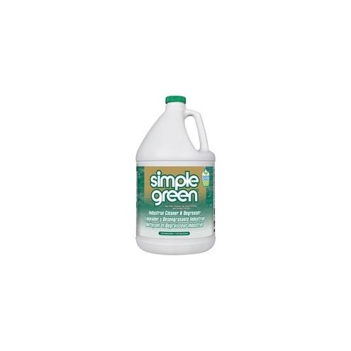 Simple Green Industrial Cleaner/Degreaser - Concentrate Liquid - 128 fl oz (4 quart) - Original Scent - 1 Each - White