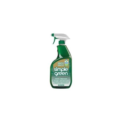 Simple Green Industrial Cleaner/Degreaser - Concentrate Spray - 24 fl oz (0.8 quart) - Original Scent - 1 Each - White