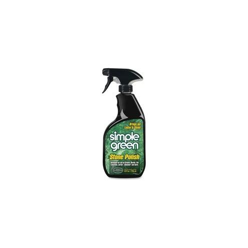 Simple Green Stone Polish - Spray - 32 fl oz (1 quart) - 12 / Carton - Clear