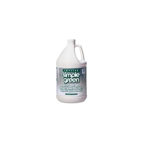 Simple Green Crystal Industrial Cleaner/Degreaser - Concentrate Liquid - 128 fl oz (4 quart) - 6 / Carton - Clear